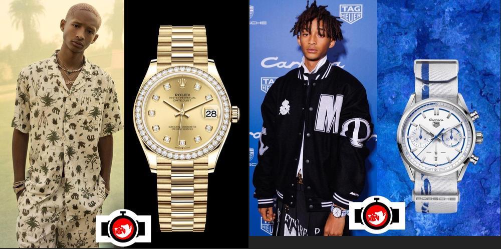 Jaden Smith's Impressive Watch Collection Includes Rolex and Tag Heuer